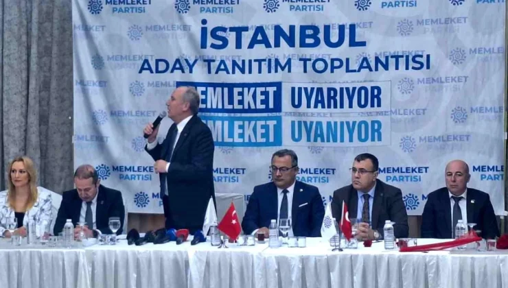 Memleket Partisi İstanbul ve İzmir Büyükşehir Belediye Başkan Adaylarını Tanıttı
