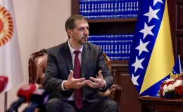 TBMM Başkanı Numan Kurtulmuş, Bosna Hersek Temsilciler Meclisi Başkanı Marinko Cavara’yı kabul etti