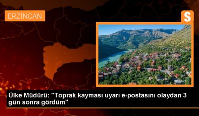 Erzincan’da maden ocağındaki toprak kaymasıyla ilgili soruşturmada şirketin Türkiye müdürü ifade verdi
