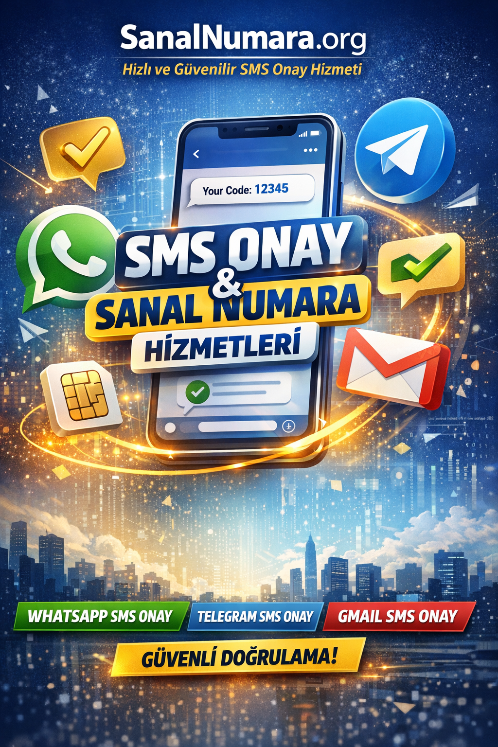 SanalNumara.org ile Güvenli, Hızlı ve Pratik SMS Onay Çözümleri